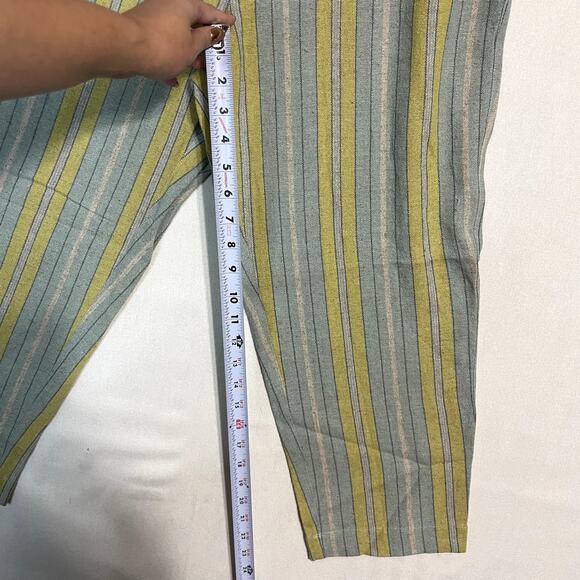 Soft Surroundings Linen Women's Striped Palazzo Pants - Size 14‎ - Picture 8 of 10